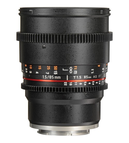 Samyang For Sony NEX / Alpha 85mm T1.5 VDSLR II